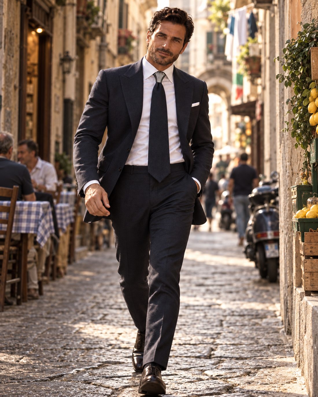 Un accessorio di stile al contempo tradizionale e innovativo.